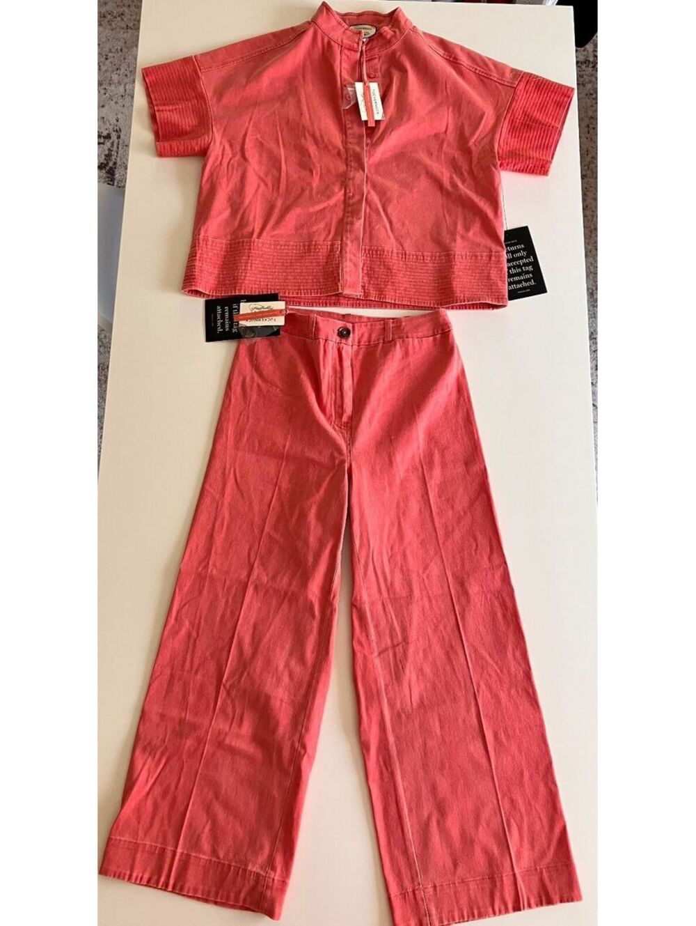 NWT Tuckernuck x Murray’s Toggery Shop Nantucket Red Matching Set - Picture 2 of 15